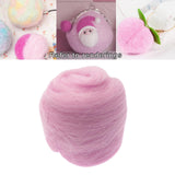 Maxbell 3Pcs/lot Handmade 10g Soft Wool Roving Fibre For Needle Felting Materials