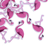 Maxbell 150Pcs Flamingo & Landscape Wooden Buttons Handmade for Sewing Scrapbooking