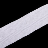 Maxbell 1.2M Sewing Cotton Binding Tape Bias Webbing Strap Ribbon Craft 25mm White - Aladdin Shoppers
