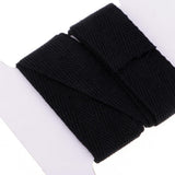 Maxbell 1.2M Sewing Cotton Binding Tape Bias Webbing Strap Ribbon Craft 25mm Black - Aladdin Shoppers