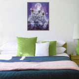 Maxbell 5D Diamond Embroidery Painting Animal Tiger & Flower Cross Stitch Art Kit