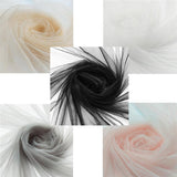 Maxbell 1 Yard Soft Tutu Fabric Mesh Net Tulle Wedding Bridal Dress Decor Beige - Aladdin Shoppers