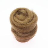 Maxbell 1 Piece 10g Wool Top Roving Felting Wool Spinning Felting Fiber Coffee - Aladdin Shoppers