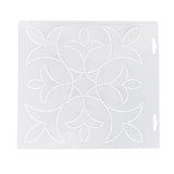 Maxbell 3 x Plasitc Quilting Template Stencils for Embroidery Patchwork Sewing Craft
