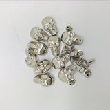 Maxbell 10 Sets Skull Studs Rivets Punk Rock DIY Spikes Shoes Bags Decor Silver - Aladdin Shoppers