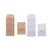 Maxbell Bra back band extension buckles for Women White+Beige