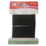 Maxbell 1 Meter 30mm Elastic Spandex Satin Band Hair Ties Accessories Black - Aladdin Shoppers