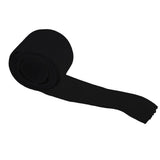 Maxbell 1 Meter 30mm Elastic Spandex Satin Band Hair Ties Accessories Black - Aladdin Shoppers