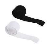 Maxbell 1 Meter 30mm Elastic Spandex Satin Band Hair Ties Accessories Black - Aladdin Shoppers