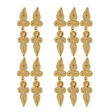 Maxbell 10 Pairs Chinese Frog Closure Buttons Knot Sewing Fasteners Gold - Aladdin Shoppers