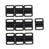 Maxbell Plastic Bikini Bra Clips Hook Swimwear Clicker Bikini Accessories 14mm Black - Aladdin Shoppers