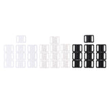 Maxbell 30 Pairs Plastic Bikini Bra Clips Hook Swimwear Clicker Bikini Accessories