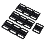 Maxbell Plastic Bikini Bra Clips Hook Swimwear Clicker Bikini Accessories 14mm Black - Aladdin Shoppers