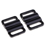 Maxbell Plastic Bikini Bra Clips Hook Swimwear Clicker Bikini Accessories 14mm Black - Aladdin Shoppers