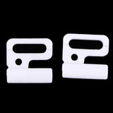 Maxbell Plastic Bikini Bra Clips Hook Swimwear Clicker Bikini Accessories 14mm White - Aladdin Shoppers