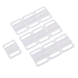 Maxbell 30 Pairs Plastic Bikini Bra Clips Hook Swimwear Clicker Bikini Accessories