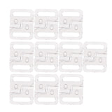 Maxbell 30 Pairs Plastic Bikini Bra Clips Hook Swimwear Clicker Bikini Accessories