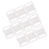 Maxbell Plastic Bikini Bra Clips Hook Swimwear Clicker Bikini Accessories 14mm Clear - Aladdin Shoppers