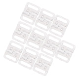 Maxbell 30 Pairs Plastic Bikini Bra Clips Hook Swimwear Clicker Bikini Accessories