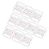 Maxbell Plastic Bikini Bra Clips Hook Swimwear Clicker Bikini Accessories 14mm Clear - Aladdin Shoppers