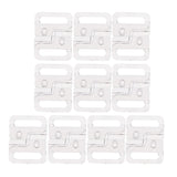 Maxbell 30 Pairs Plastic Bikini Bra Clips Hook Swimwear Clicker Bikini Accessories