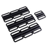Maxbell 30 Pairs Bra Closure Clasps Clips Back Strap Holder Lingerie Accessories