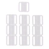 Maxbell 30 Pairs Bra Closure Clasps Clips Back Strap Holder Lingerie Accessories