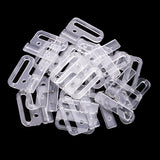 Maxbell 30 Pairs Bra Closure Clasps Clips Back Strap Holder Lingerie Accessories