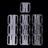 Maxbell 30 Pairs Bra Closure Clasps Clips Back Strap Holder Lingerie Accessories
