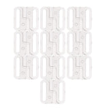 Maxbell 20 Pairs Bra Closure Clasps Clips Back Strap Holder Lingerie Accessories