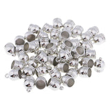 Maxbell 50pcs End Cap Bead Stopper Fit 8mm Leather Cord Jewelry Findings Sliver - Aladdin Shoppers