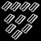 Maxbell 10pcs Alloy Replacement Bra Strap Slide Hook Fig 9 Lingerie Adjuster 19mm - Aladdin Shoppers
