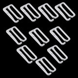Maxbell 10pcs Alloy Replacement Bra Strap Slide Hook Fig 9 Lingerie Adjuster 19mm - Aladdin Shoppers