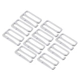 Maxbell 10pcs Alloy Replacement Bra Strap Slide Hook Fig 9 Lingerie Adjuster 19mm - Aladdin Shoppers