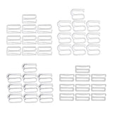 Maxbell 10pcs Alloy Replacement Bra Strap Slide Hook Fig 9 Lingerie Adjuster 19mm - Aladdin Shoppers