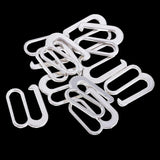 Maxbell 10pcs Alloy Replacement Bra Strap Slide Hook Fig 9 Lingerie Adjuster 20mm - Aladdin Shoppers