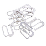 Maxbell 10pcs Alloy Replacement Bra Strap Slide Hook Fig 9 Lingerie Adjuster 20mm - Aladdin Shoppers