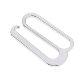 Maxbell 10pcs Alloy Replacement Bra Strap Slide Hook Fig 9 Lingerie Adjuster 25mm - Aladdin Shoppers