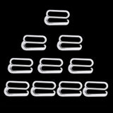 Maxbell 10pcs Alloy Replacement Bra Strap Slide Hook Fig 9 Lingerie Adjuster 25mm - Aladdin Shoppers