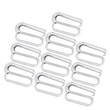 Maxbell 10pcs Alloy Replacement Bra Strap Slide Hook Fig 9 Lingerie Adjuster 25mm - Aladdin Shoppers