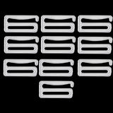 Maxbell 10pcs Alloy Replacement Bra Strap Slide Hook Fig 9 Lingerie Adjuster 26mm - Aladdin Shoppers