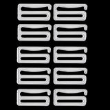 Maxbell 10pcs Alloy Replacement Bra Strap Slide Hook Fig 9 Lingerie Adjuster 26mm - Aladdin Shoppers