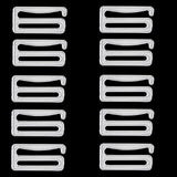 Maxbell 10pcs Alloy Replacement Bra Strap Slide Hook Fig 9 Lingerie Adjuster 26mm - Aladdin Shoppers