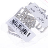 Maxbell 10pcs Alloy Replacement Bra Strap Slide Hook Fig 9 Lingerie Adjuster 26mm - Aladdin Shoppers