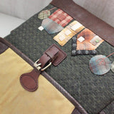 2 Sets Sew on Leather Snap Buckles Sewing Fasteners DIY Bag Making Brown