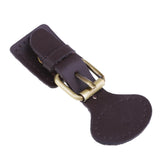 4 Sets Sew on Leather Magnetic Snap Buckles Sewing Fasteners for Bag Coffee