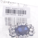 Maxbell Eye Shape Beads Rhinestone Applique Sew on Patch Clothes Accessories Blue - Aladdin Shoppers
