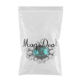 Maxbell Eye Shape Beads Rhinestone Applique Sew on Patch Clothes Accessories Green - Aladdin Shoppers