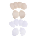 Maxbell 6Pairs Women Foam Inserts Breast Bra Pads Swimwear Bikini Pads