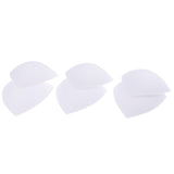 Maxbell 6 Pairs Soft Women's Triangle Bra Pads Inserts for Sports Bra Bikini